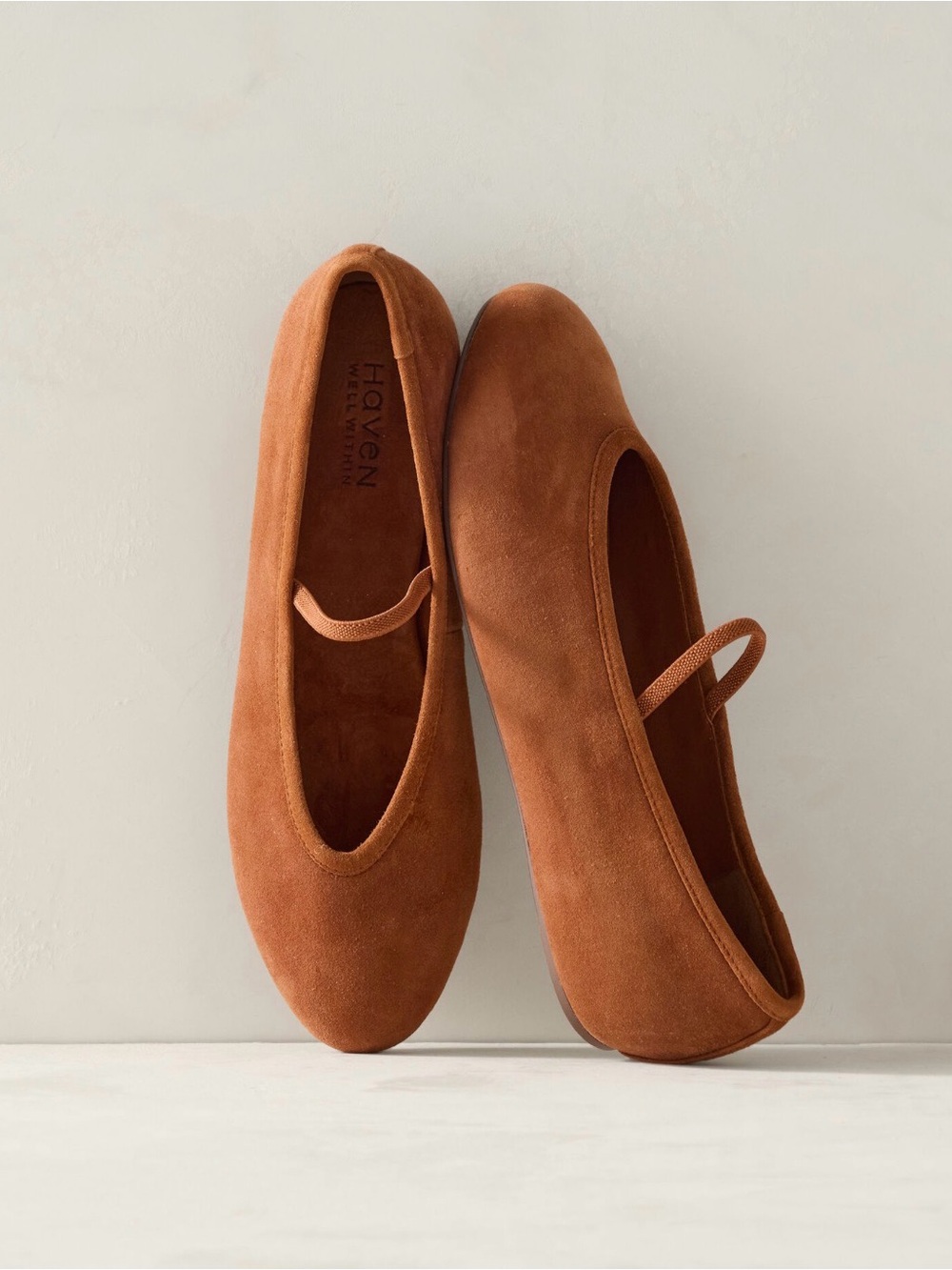 Haven Well Within Suede Mary Jane Ballet Flats